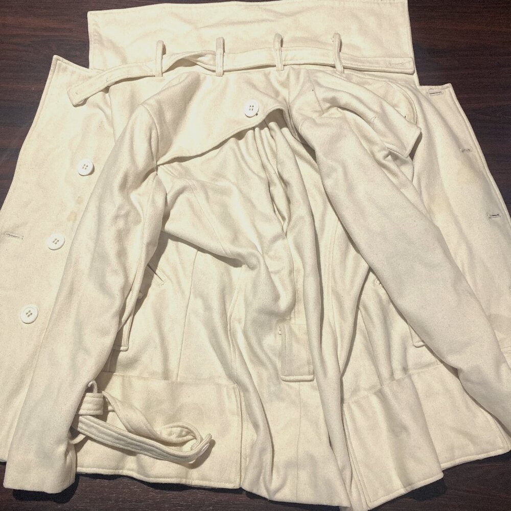 White CoffeeShop Teddy Coat